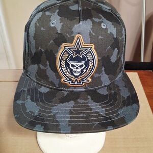 Call Of Duty Blue & Black Camoflauge Baseball Cap